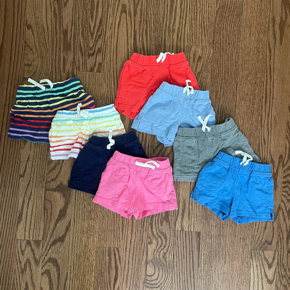 Primary 3-6M Baby Shorts Set